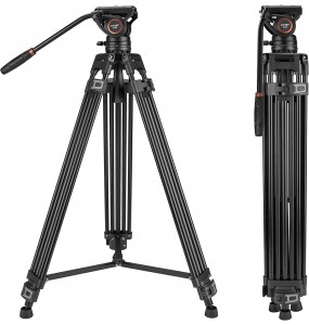INNOREL – trépied et monopode D36 pour caméra panoramique, en métal CNC à  360 °, tête sphérique