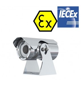 Fixed ATEX Camera Stainless Steel Explosion-proof Corrosion-resistant Certified Industrial Safety Hazardous Area