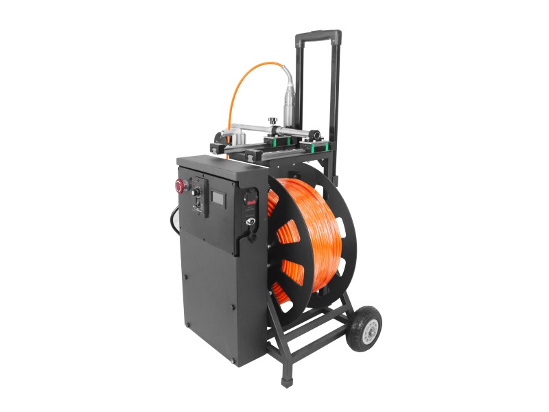 Camera de forage 200m orientable avec treuil motorisé